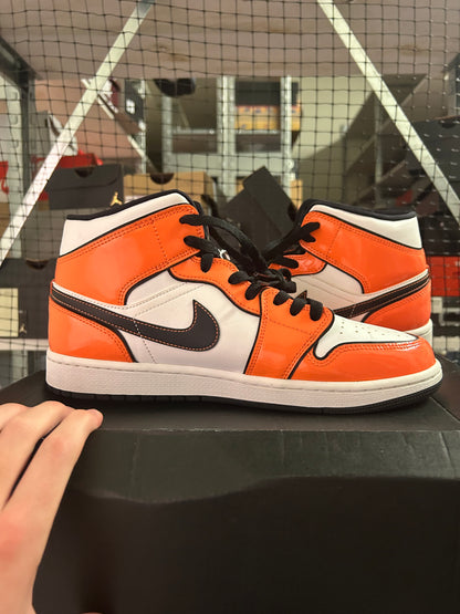 PREOWNED Air Jordan 1 Mid Turf Orange