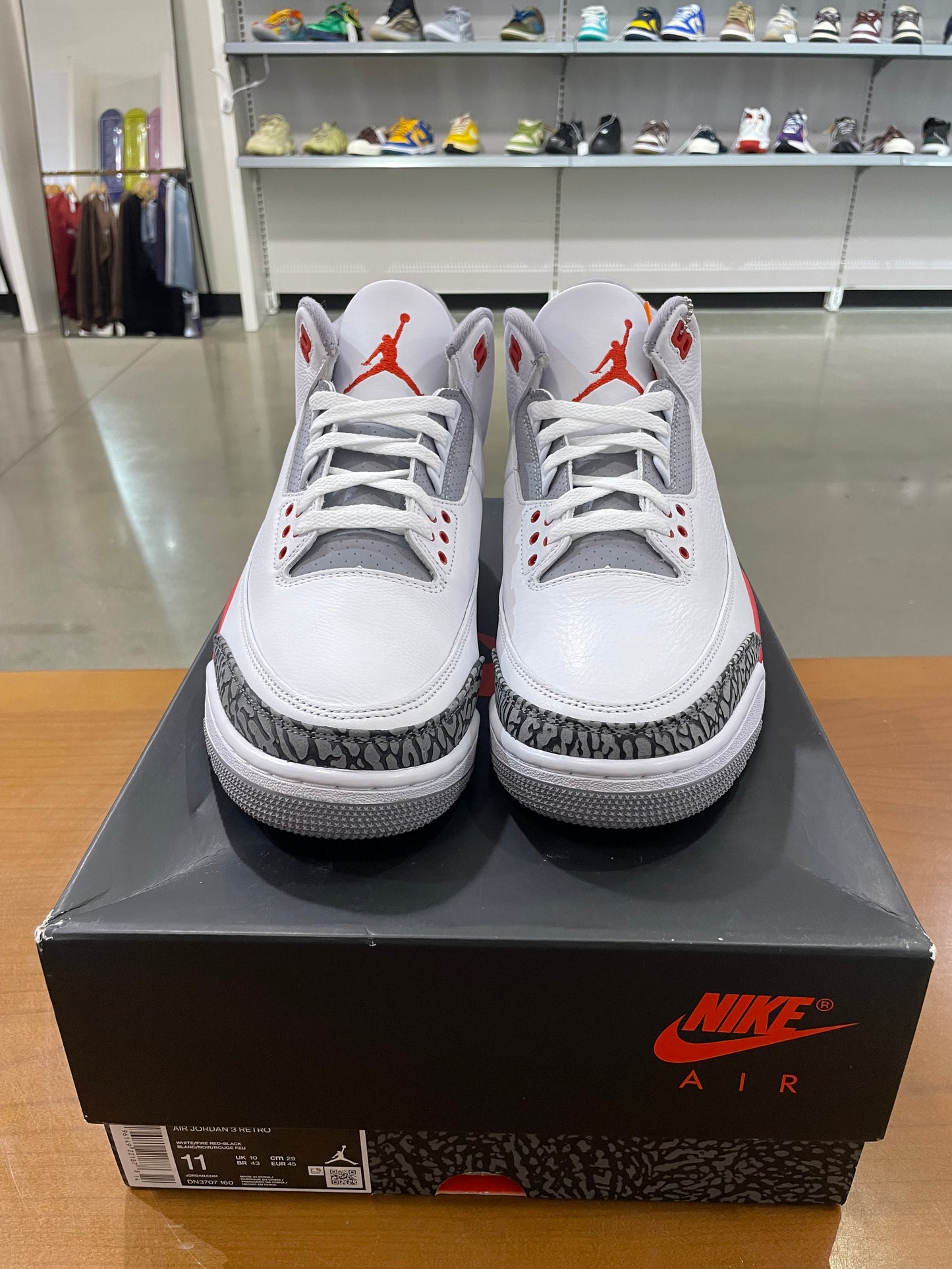 Air Jordan 3 Fire Red