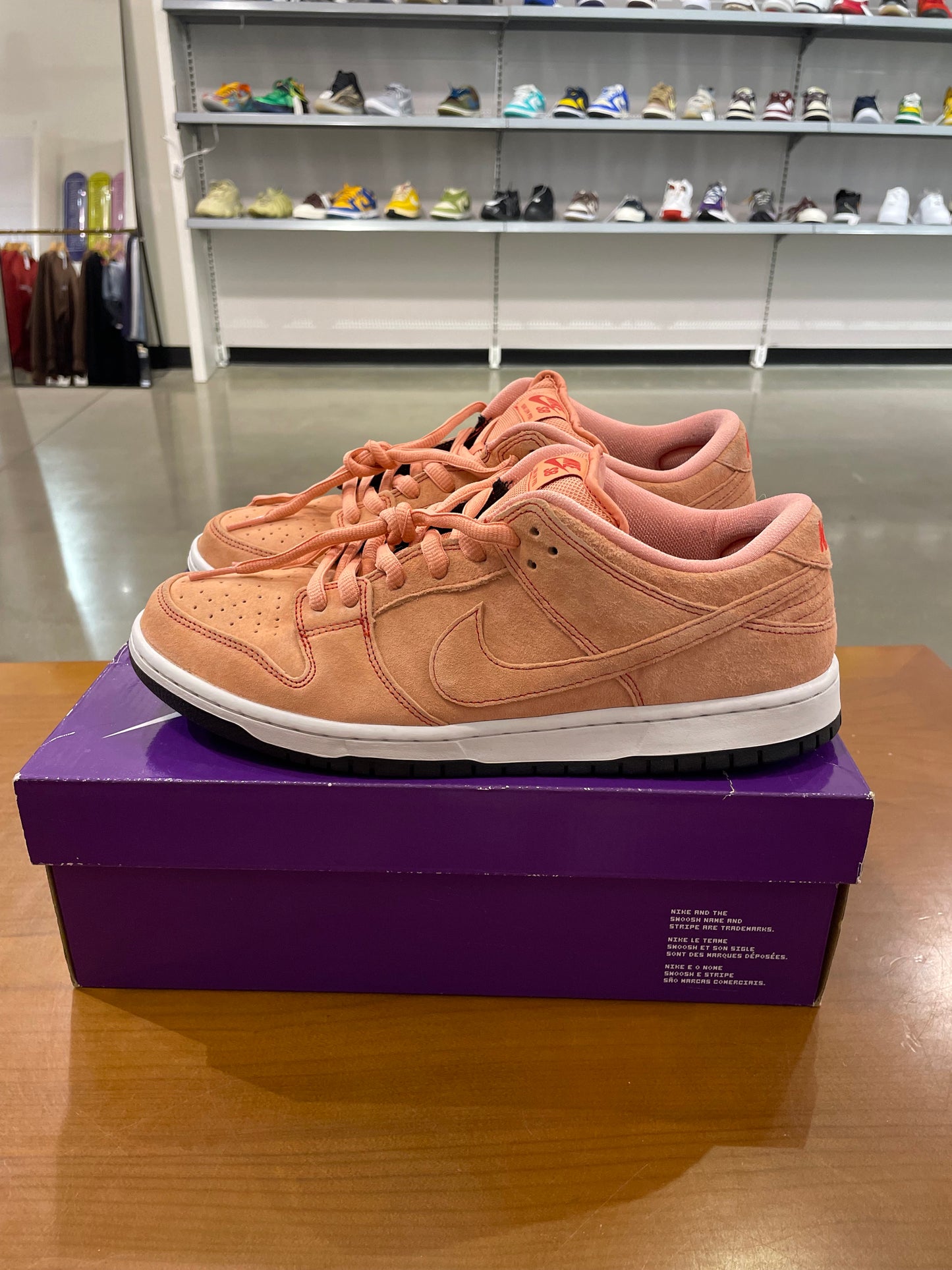 Preowned Nike SB Dunk Low Pink Pig