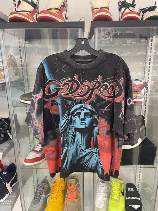 Godspeed Voltage Tee Red