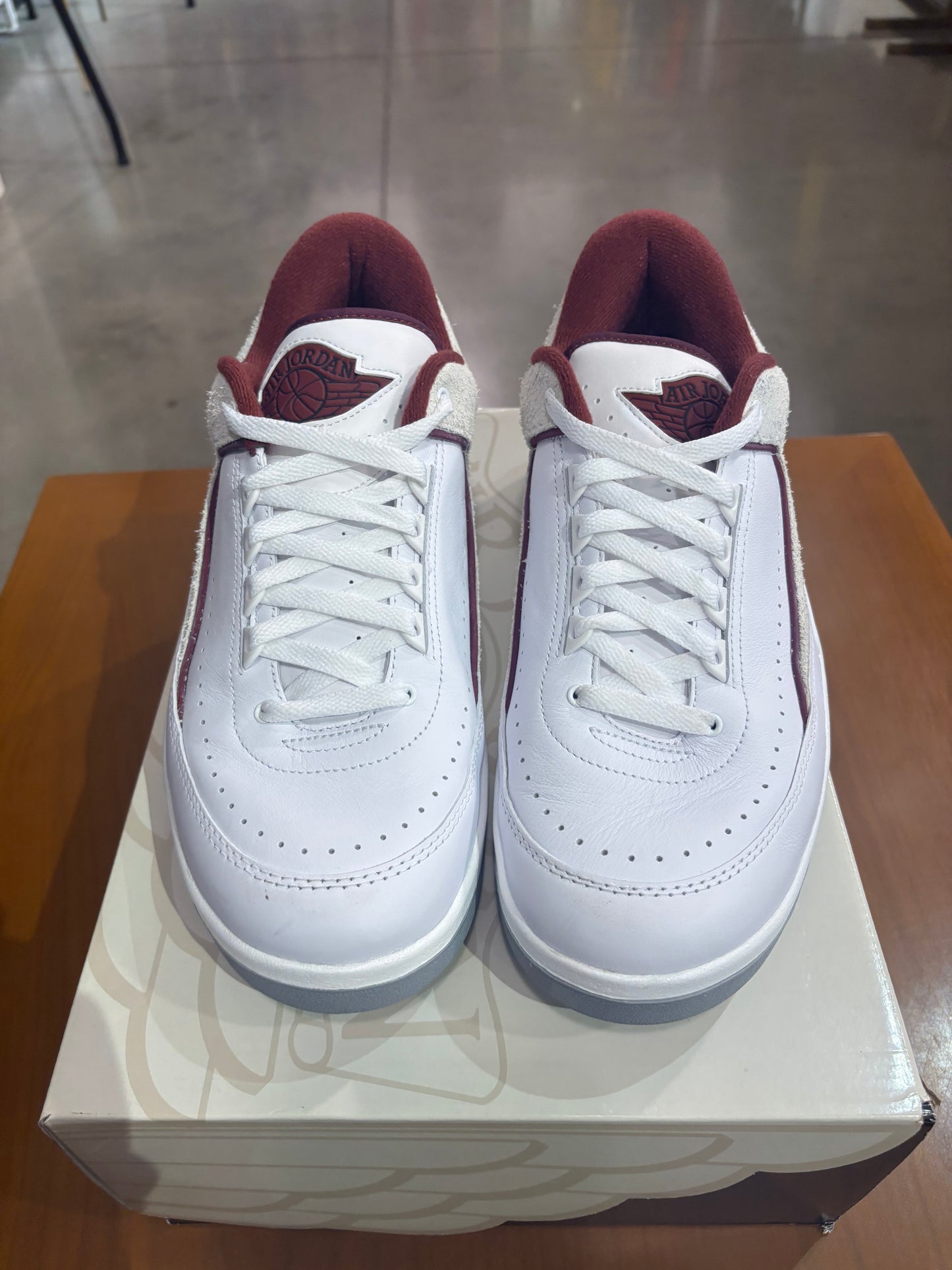 Preowned Air Jordan 2 Low Cherrywood (No Box Label)