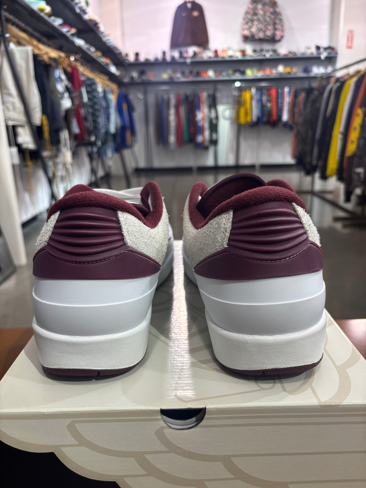Preowned Air Jordan 2 Low Cherrywood (No Box Label)