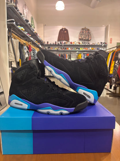 Preowned Air Jordan 6 Aqua