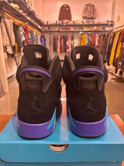 Preowned Air Jordan 6 Aqua