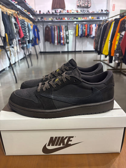 Preowned Air Jordan 1 Low Travis Scott Velvet Brown