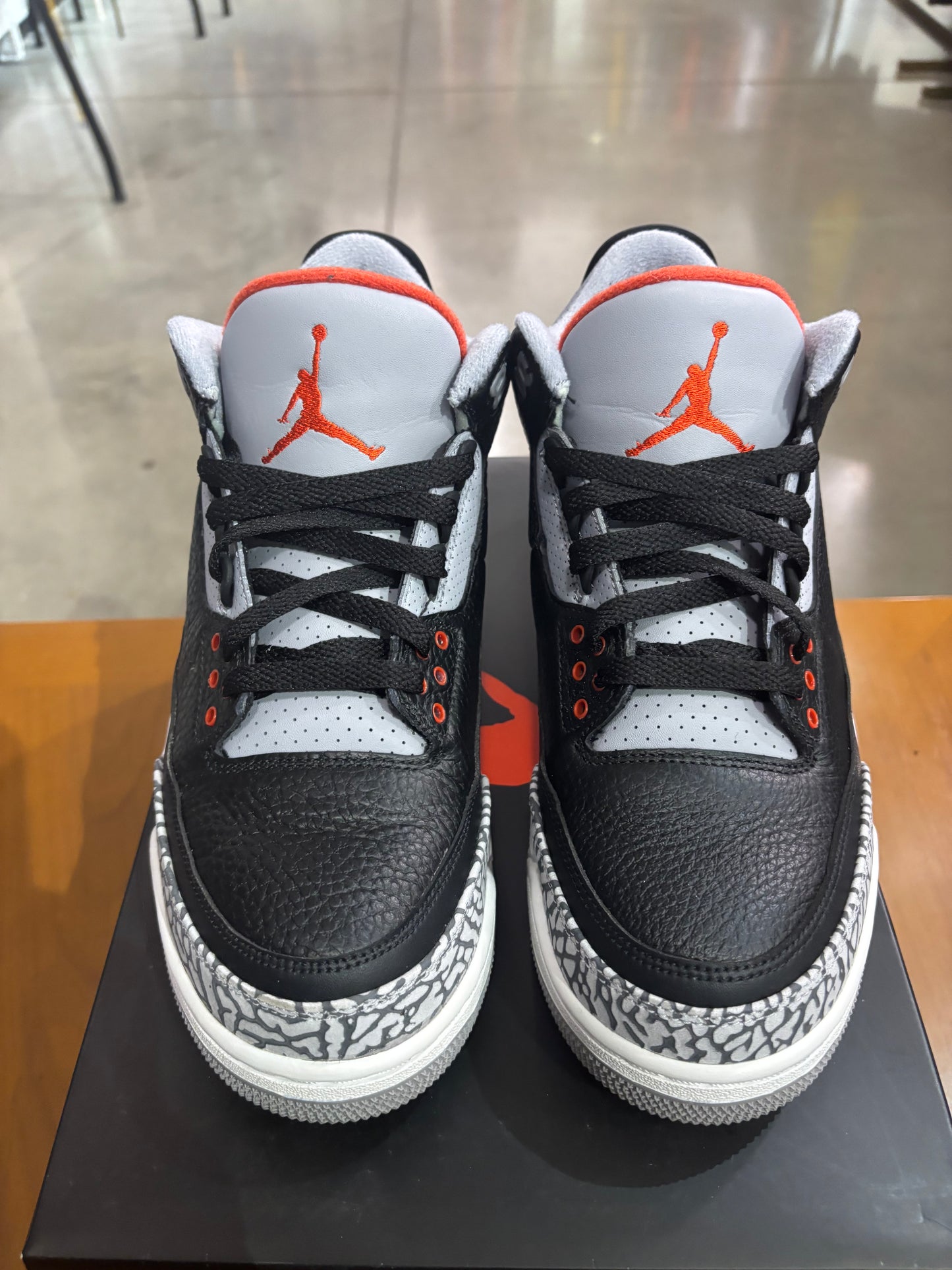 Preowned Air Jordan 3 Black Cement (2018)
