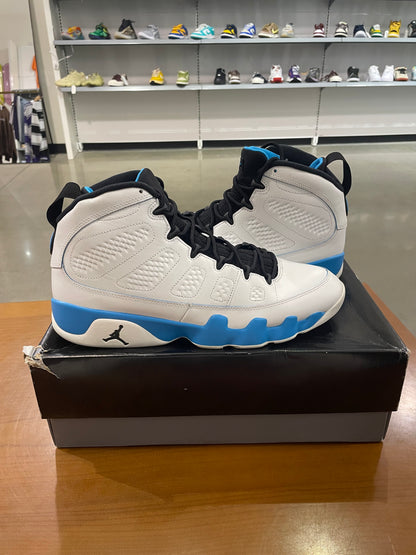 Preowned Air Jordan 9 Powder Blue