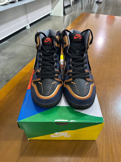 Preowned Nike SB Dunk High Gundam Black