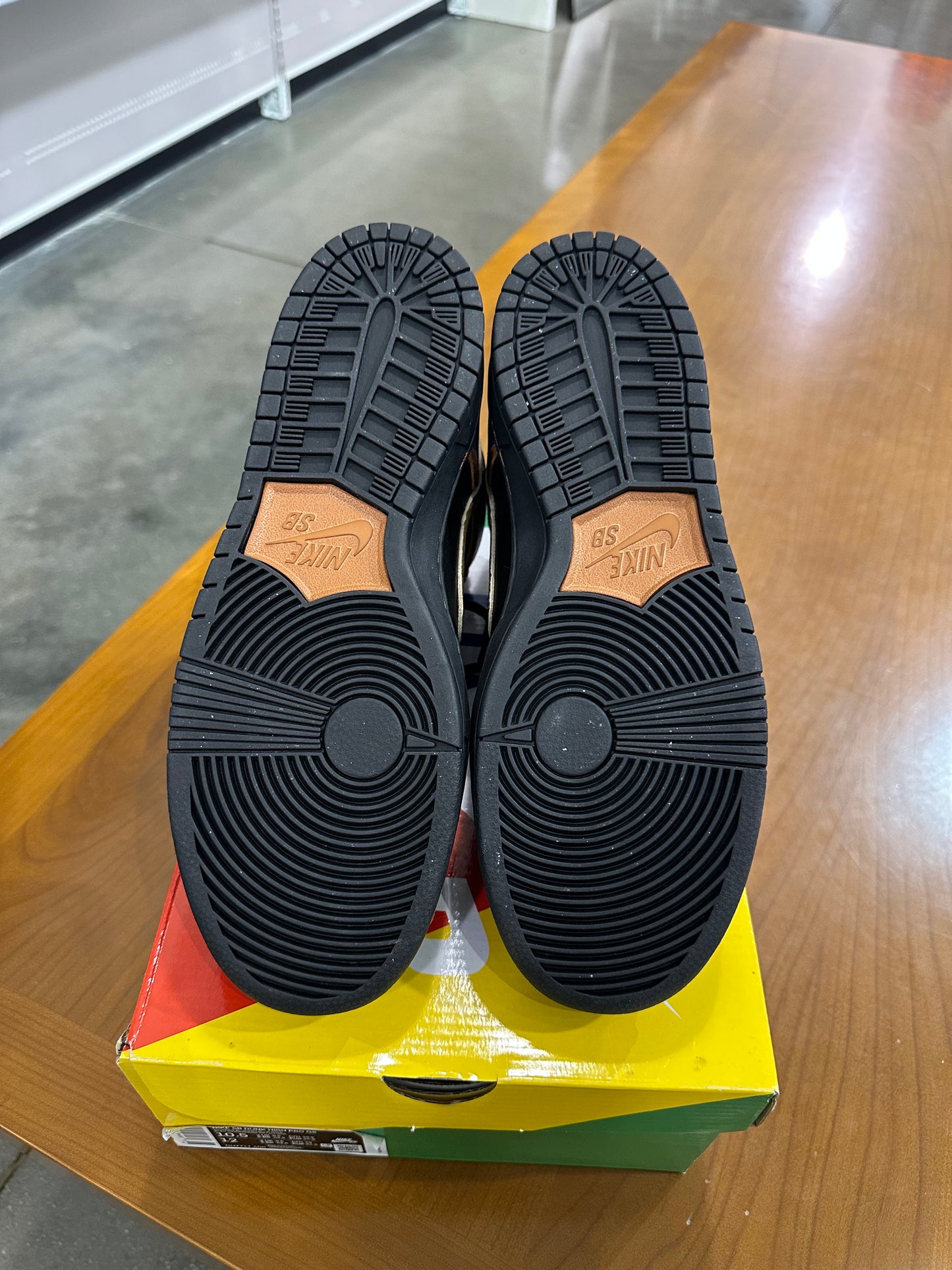 Preowned Nike SB Dunk High Gundam Black