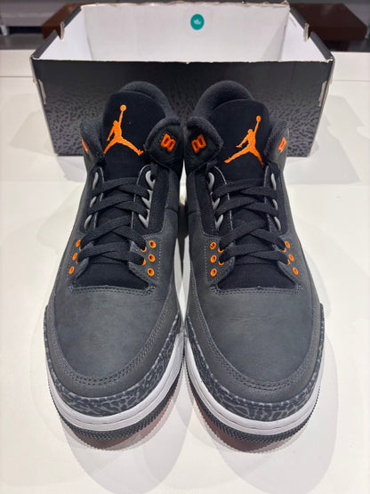 Preowned Air Jordan 3 Fear (NO LID)