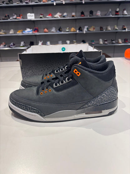 Preowned Air Jordan 3 Fear (NO LID)
