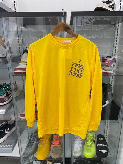 Kanye Kobe Long sleeve Yellow