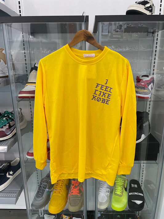 Kanye Kobe Long sleeve Yellow