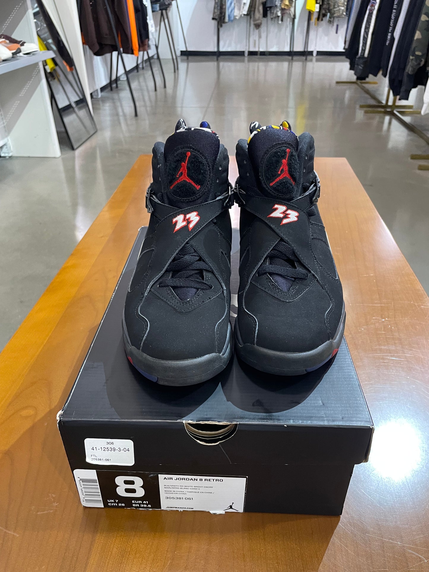 Preowned Air Jordan 8 Playoffs (2013)