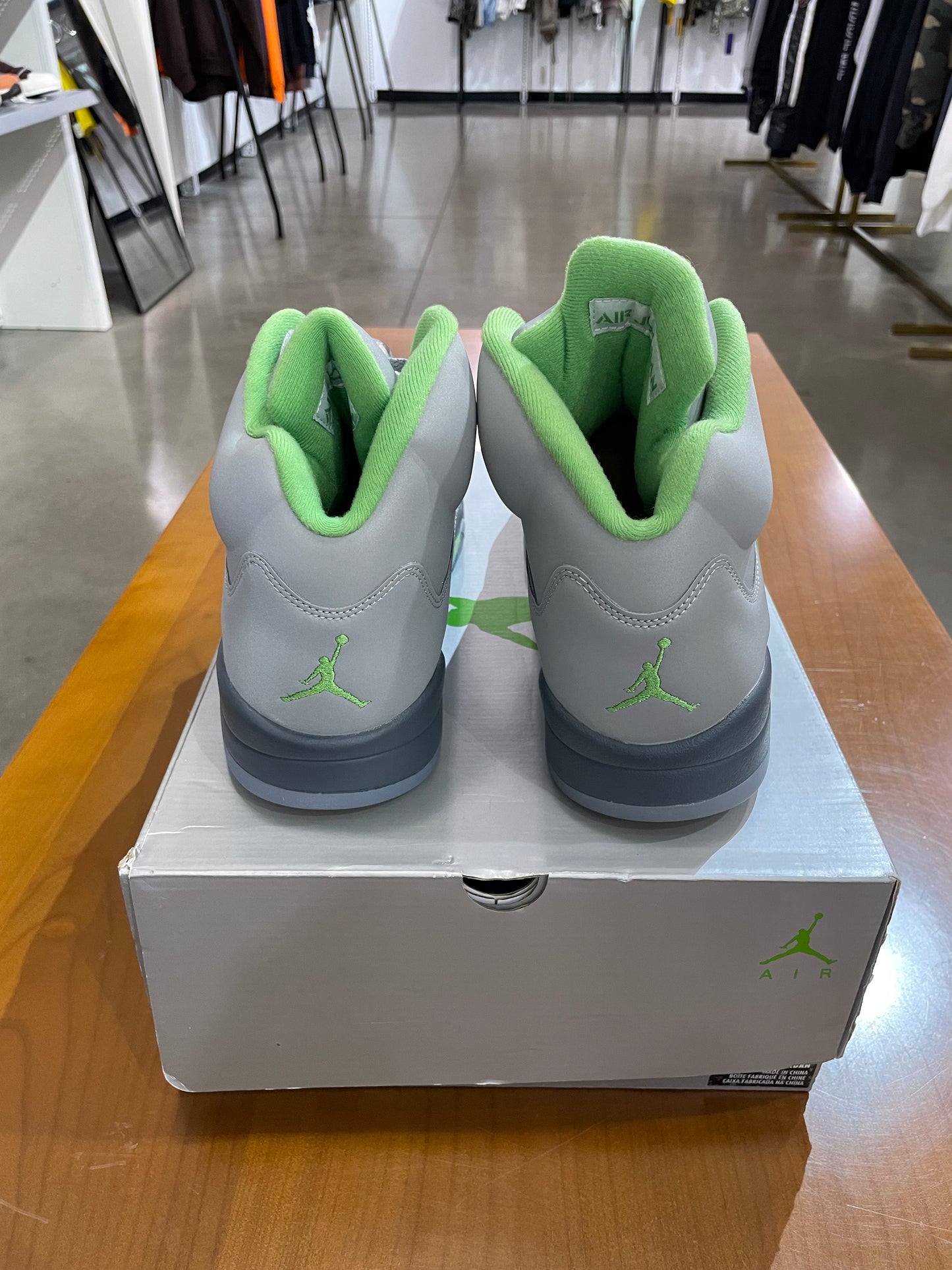 Air Jordan 5 Green Bean