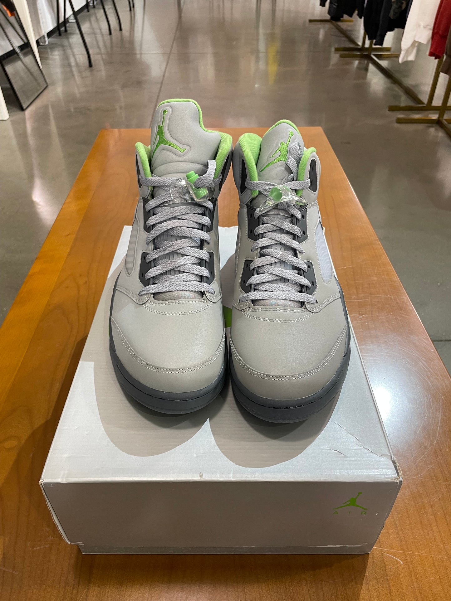 Air Jordan 5 Green Bean