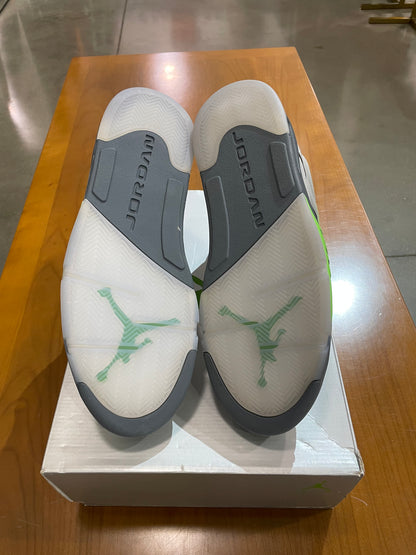 Air Jordan 5 Green Bean