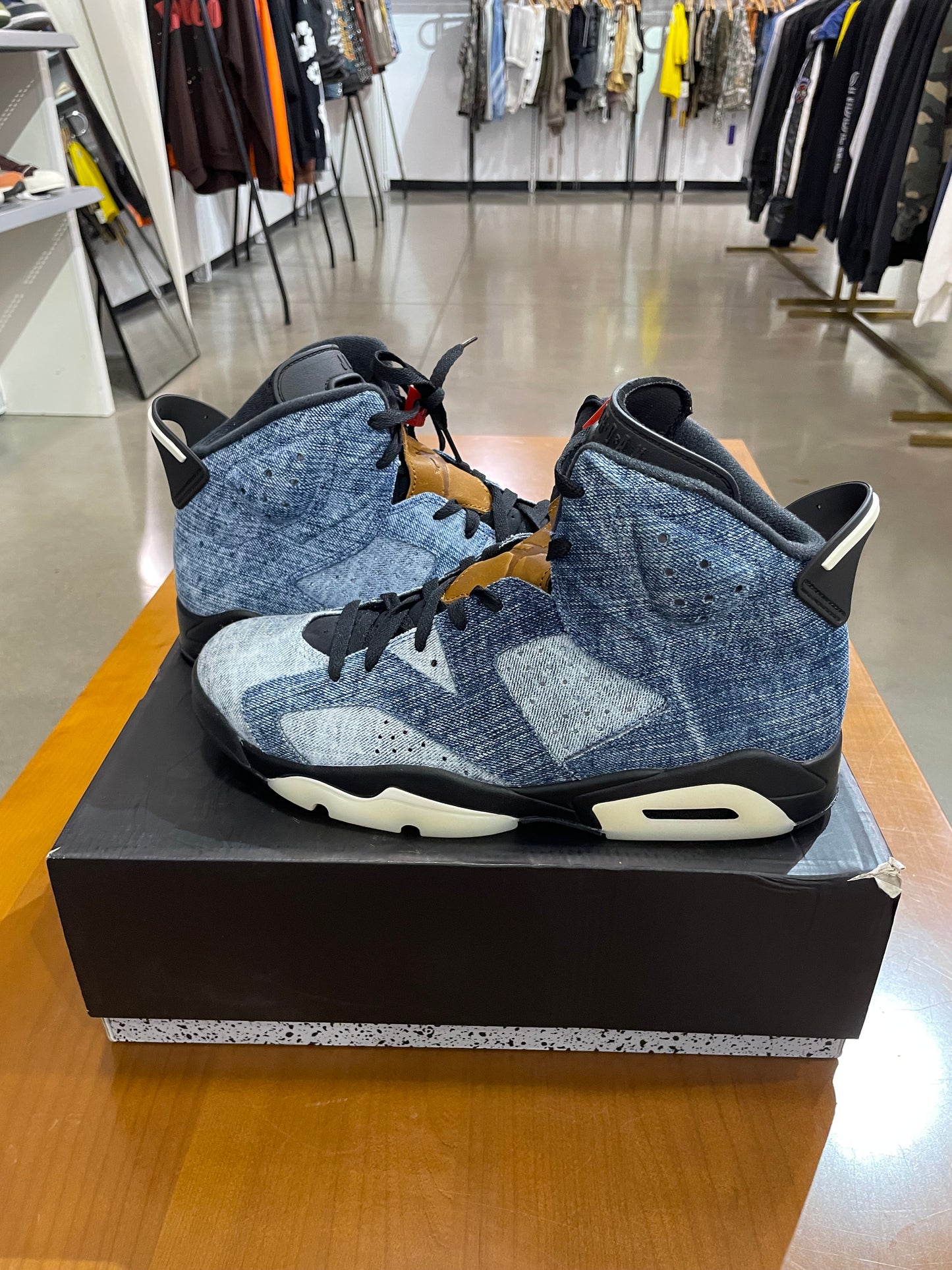 Air Jordan 6 Washed Denim