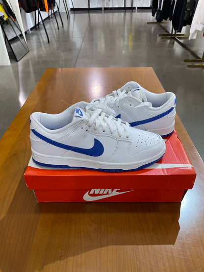 Nike Dunk Low White Hyper Royal