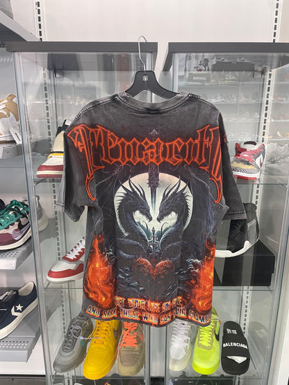 Tenaciti Dragon Tee Grey