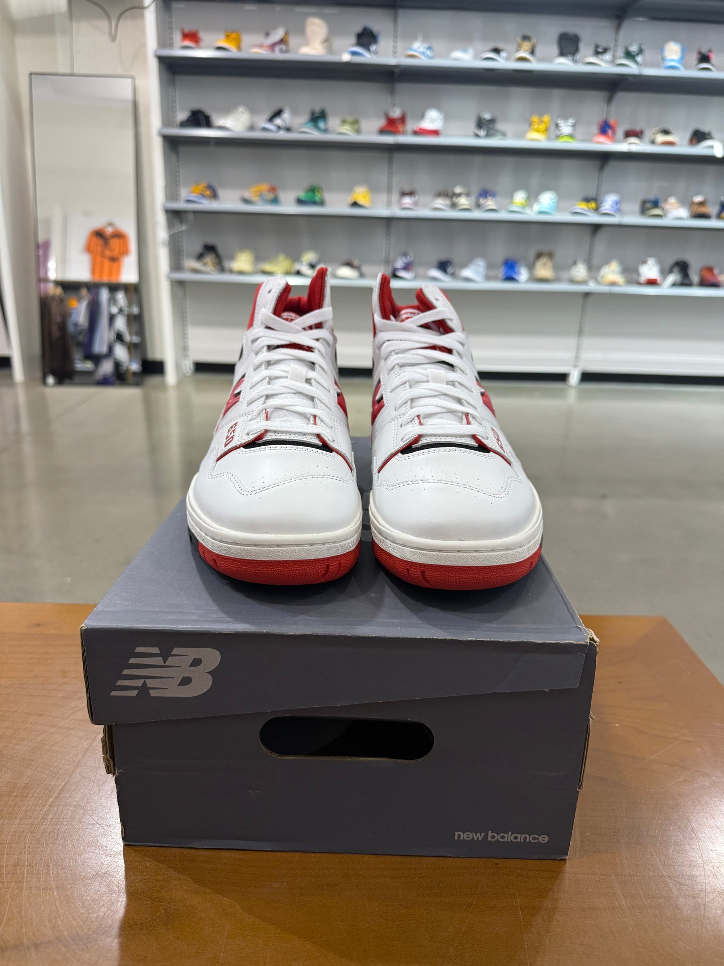 New Balance 650R White Red