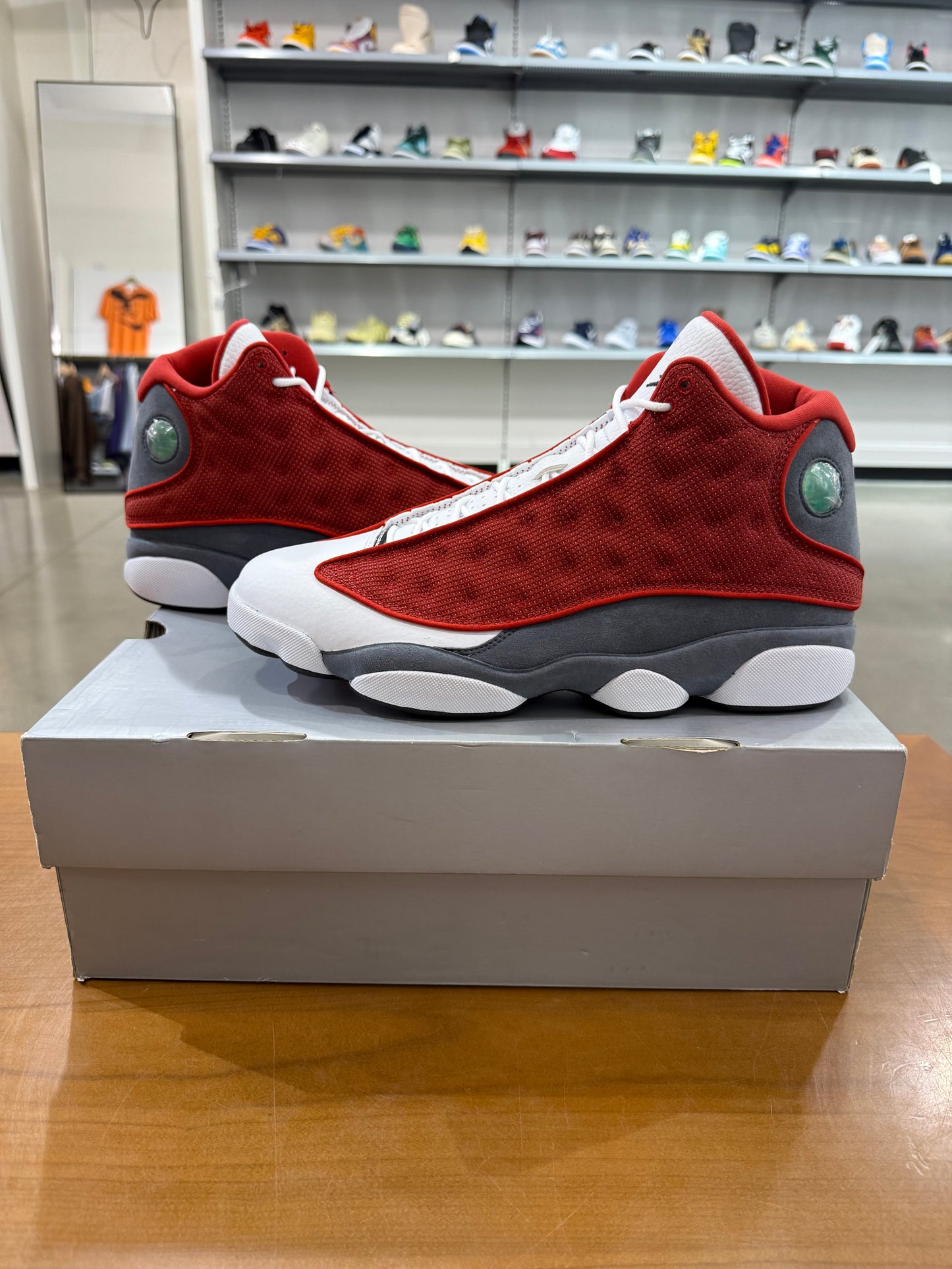 Air Jordan 13 Red Flint Grey