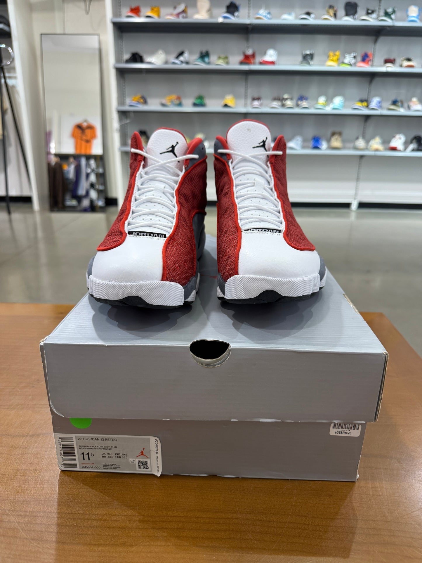Air Jordan 13 Red Flint Grey