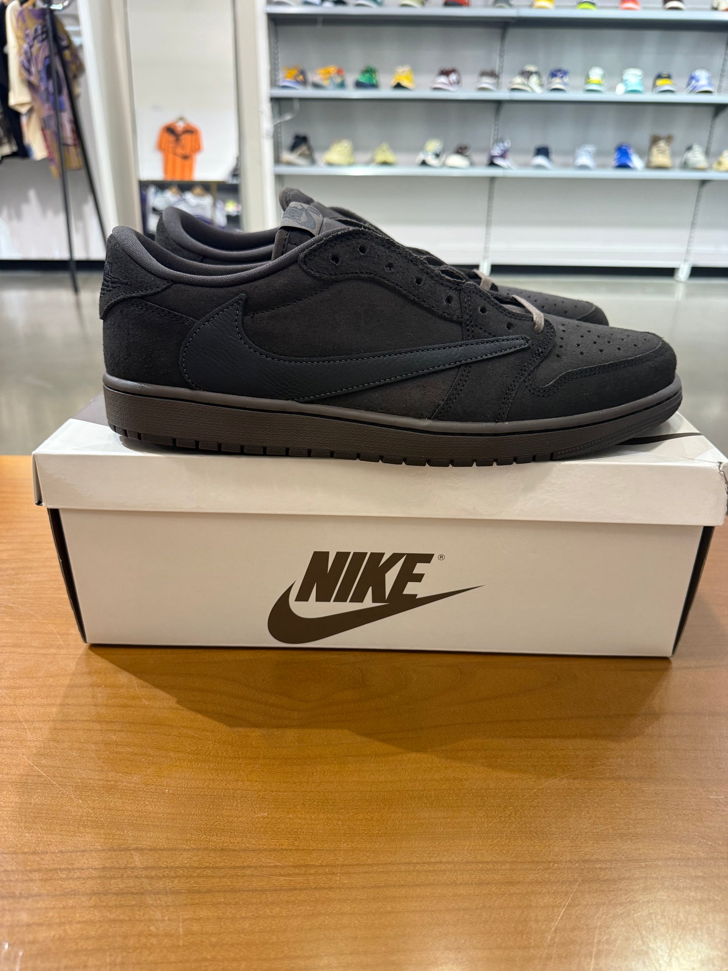 Travis Scott Air Jordan 1 Low Velvet Brown