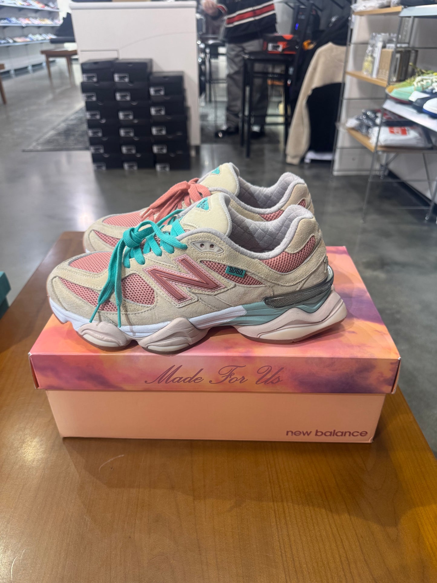 PO New Balance 9060 JFG Inside Voices Penny Pink