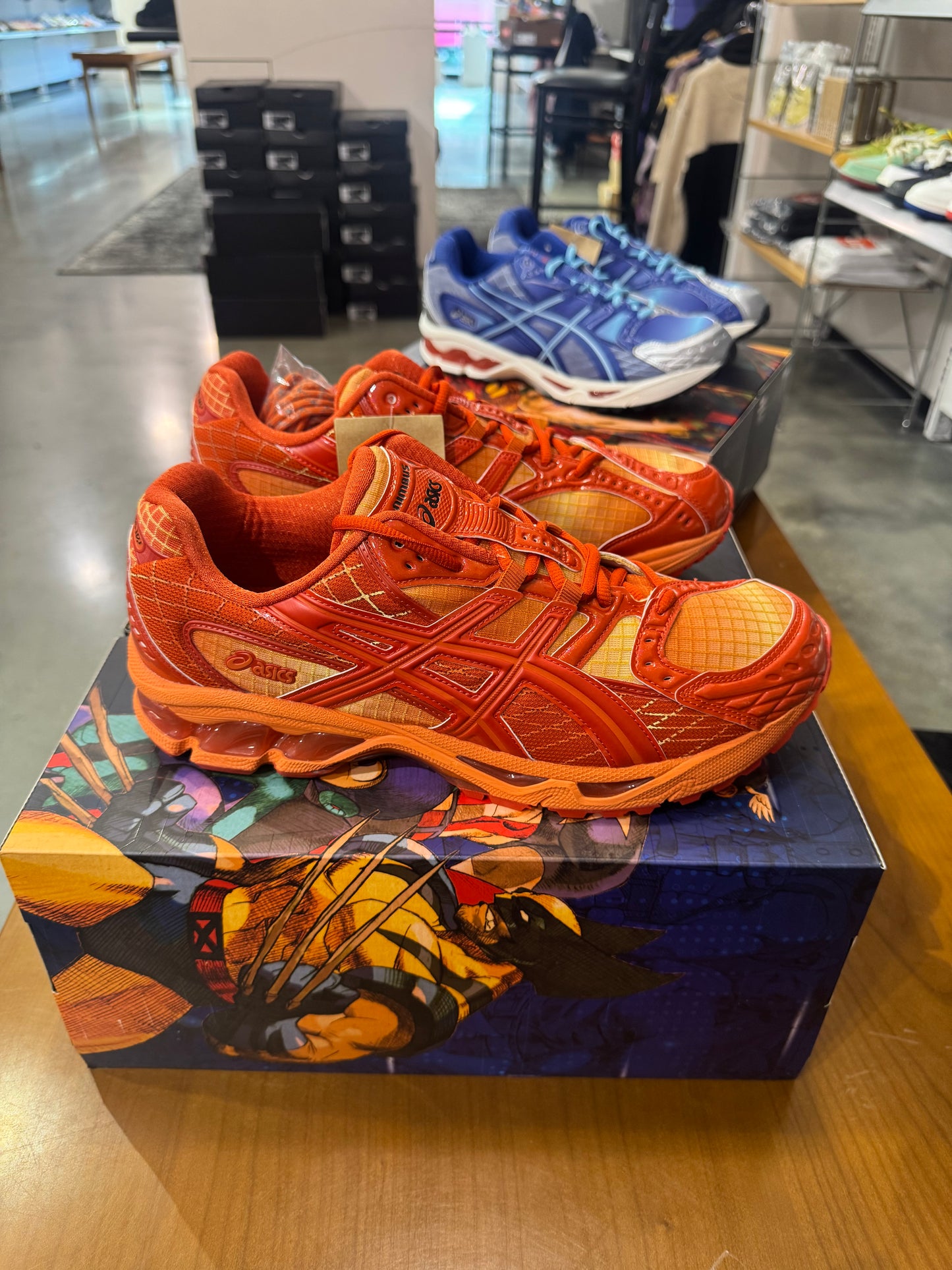 Kith Asics Gel Nimbus 11.1 Iron Man Vs Mega Man  Double Box