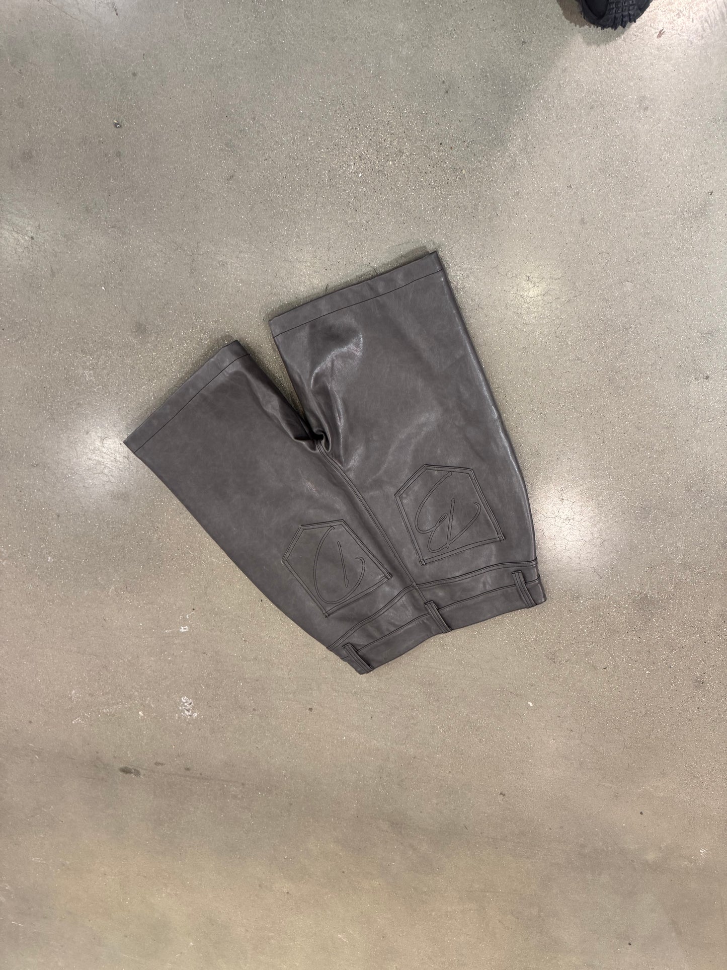 Bottega Desires Leather Shorts