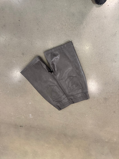 Bottega Desires Leather Shorts