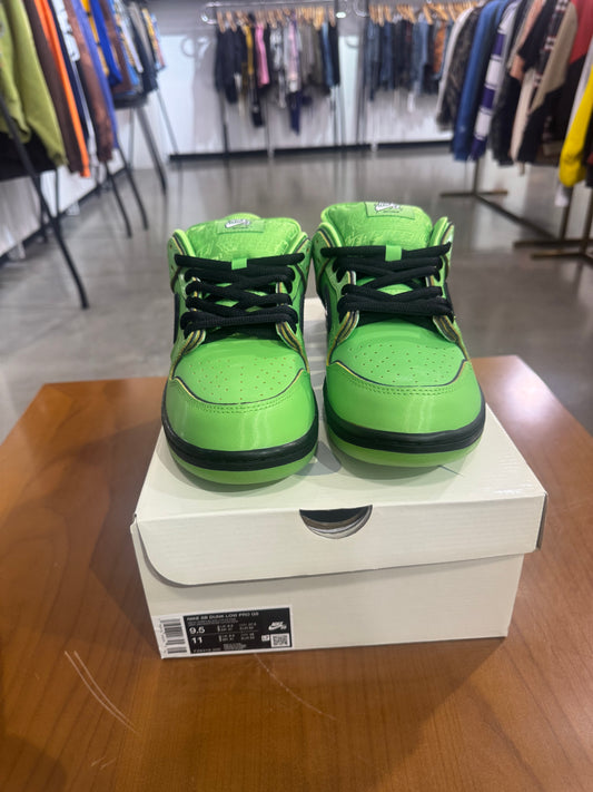 Nike SB Dunk Low Powerpuff Green