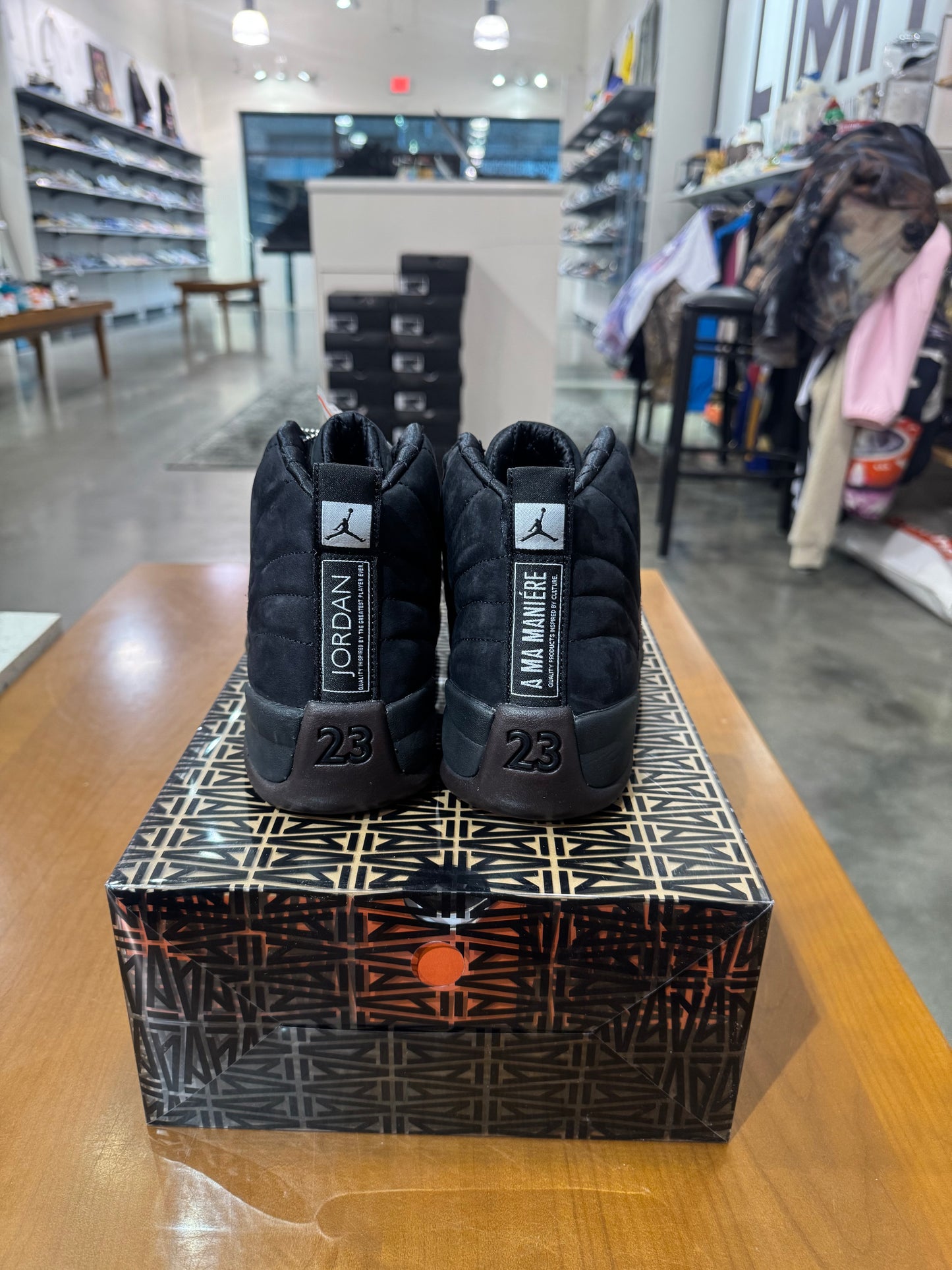 Air Jordan 12 A Ma Maniere Black