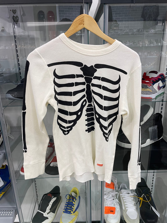 Preowned Supreme Hanes Bones Thermal Crew
