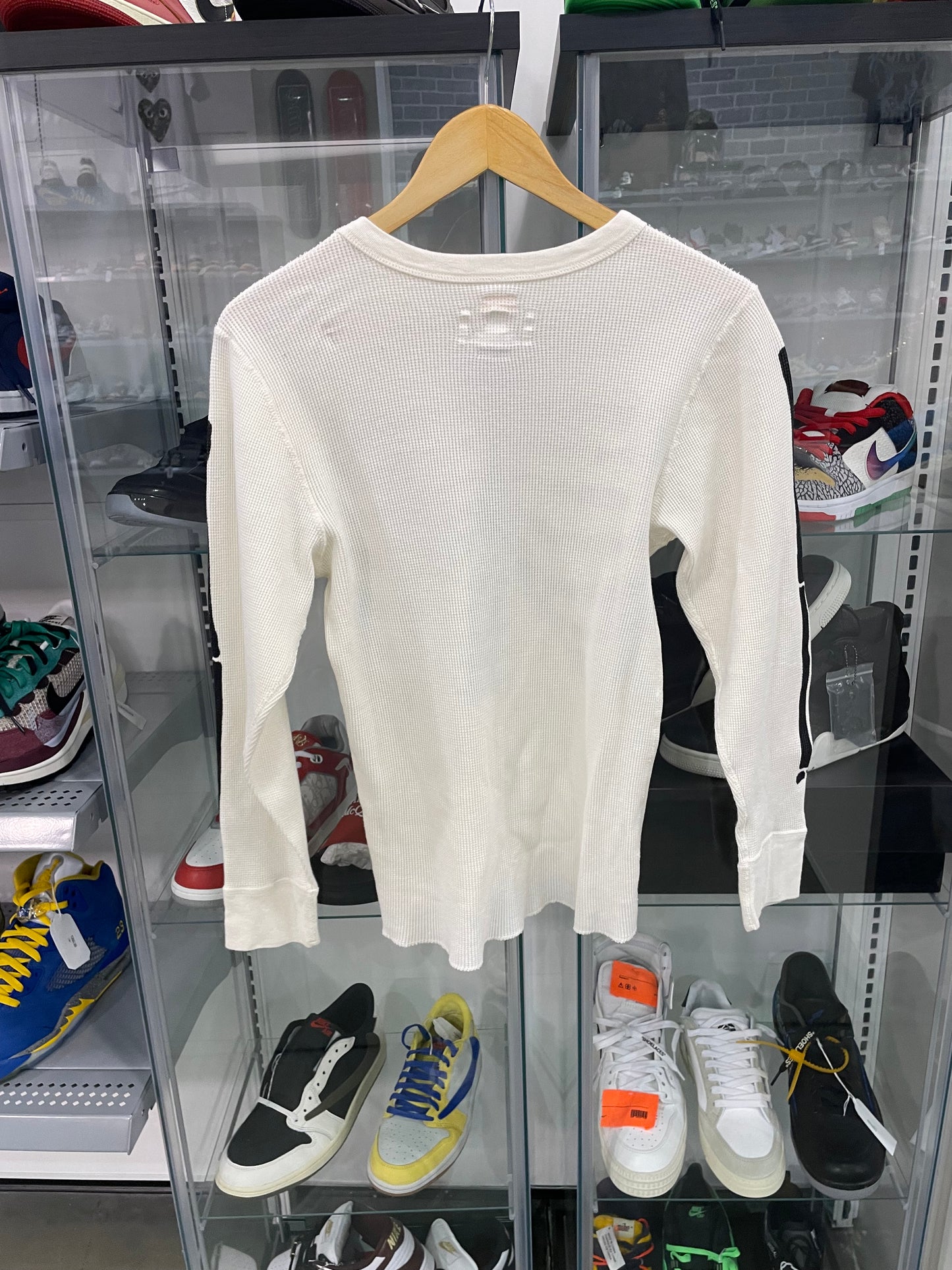 Preowned Supreme Hanes Bones Thermal Crew