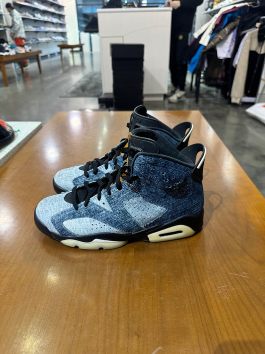Preowned Air Jordan 6 Washed Denim