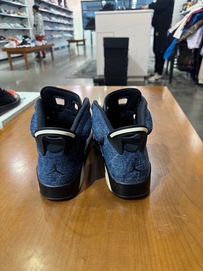 Preowned Air Jordan 6 Washed Denim