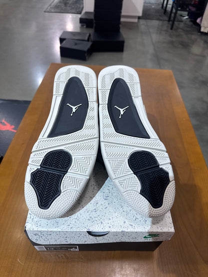 Preowned Air Jordan 4 RM Black Light Bone