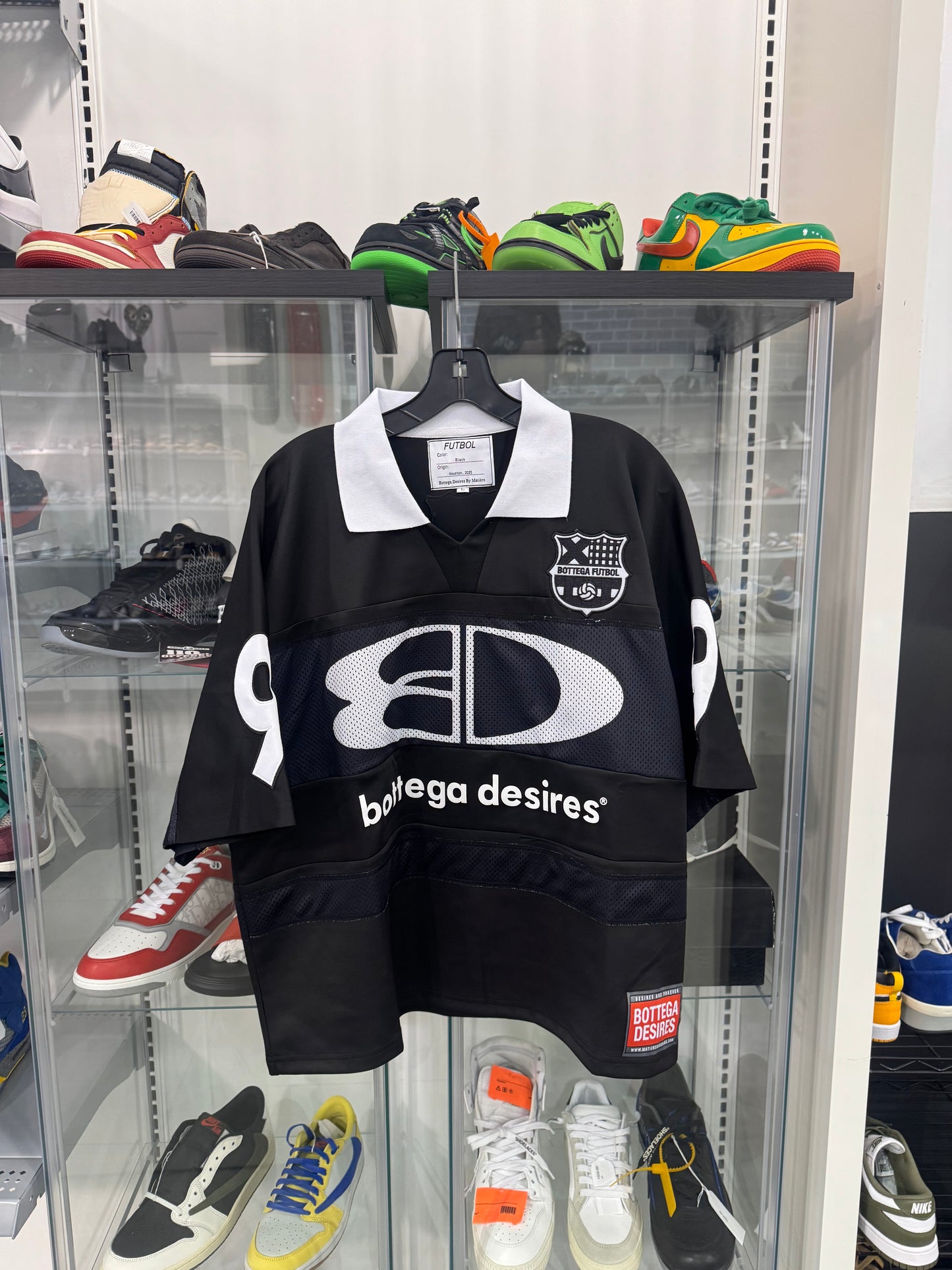 Bottega Desires FUTBOL JERSEY Black