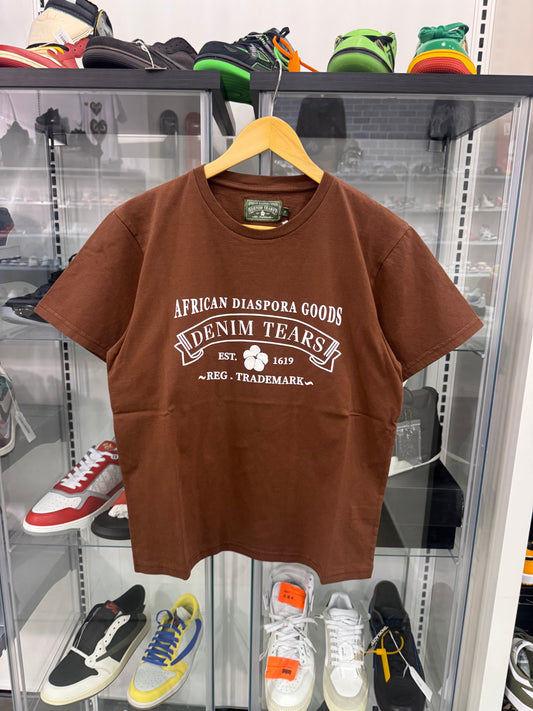 Denim Tears ADG Tee Brown