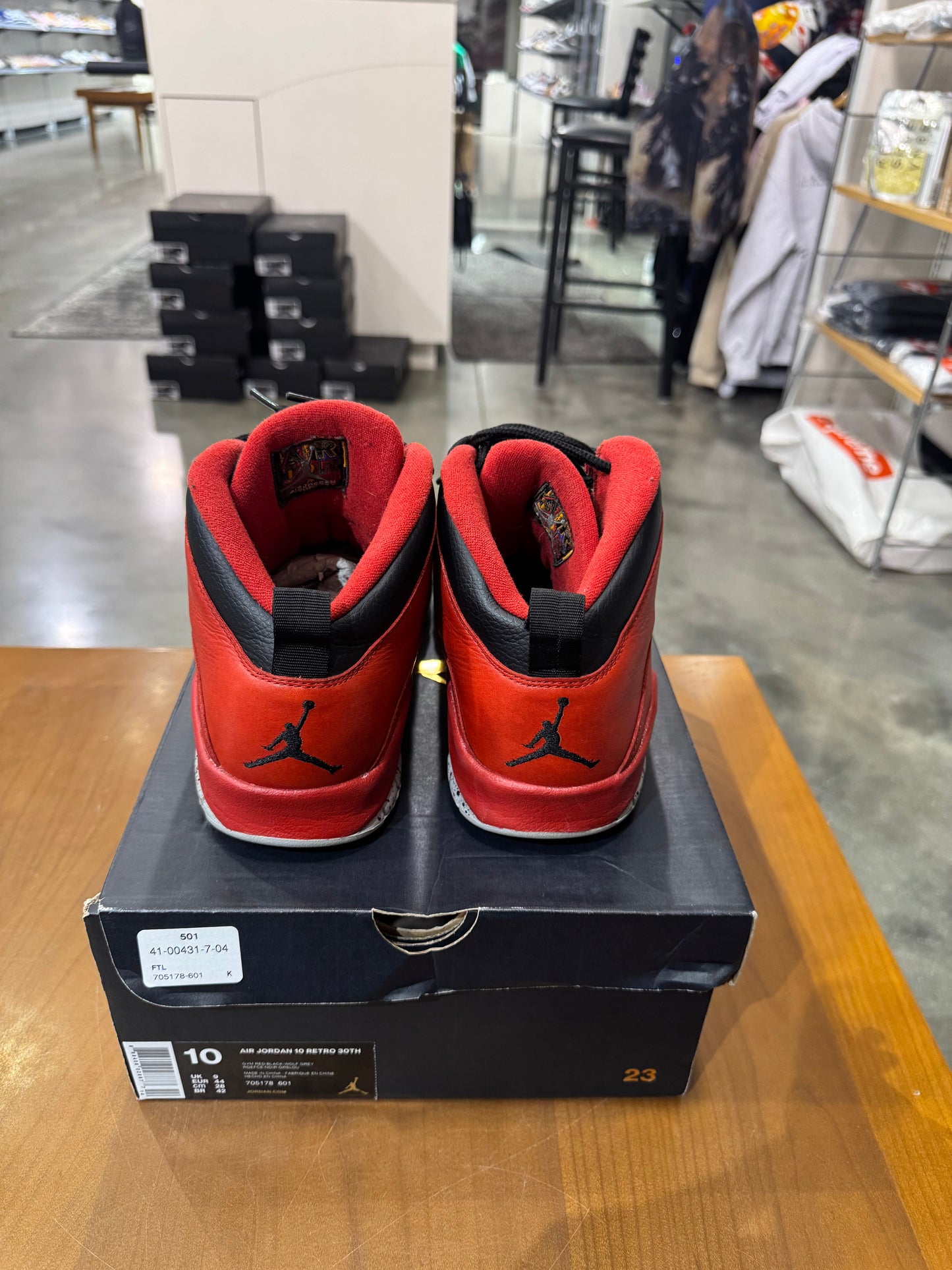 Preowned Air Jordan 10 Bulls Over Broadway