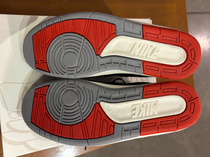 Preowned Air Jordan 2 Black Cement