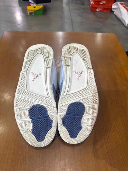 Preowned Air Jordan 4 RM Diffused Blue Ashen Slate