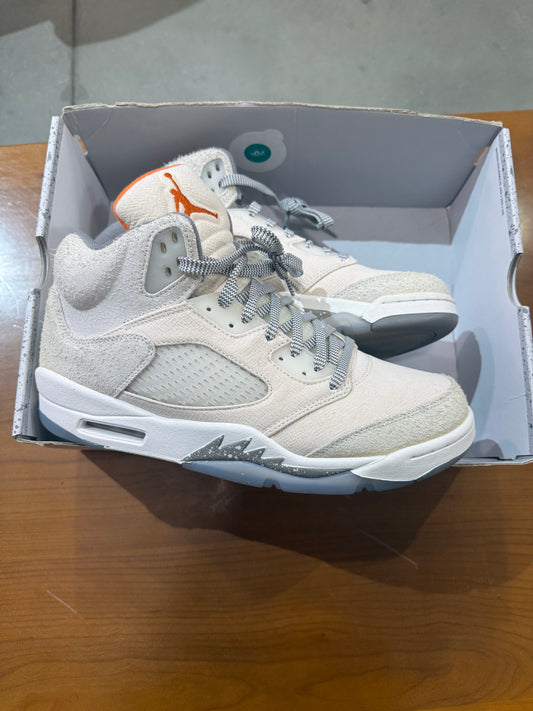 Preowned Air Jordan 5 SE Craft Light Orewood Brown