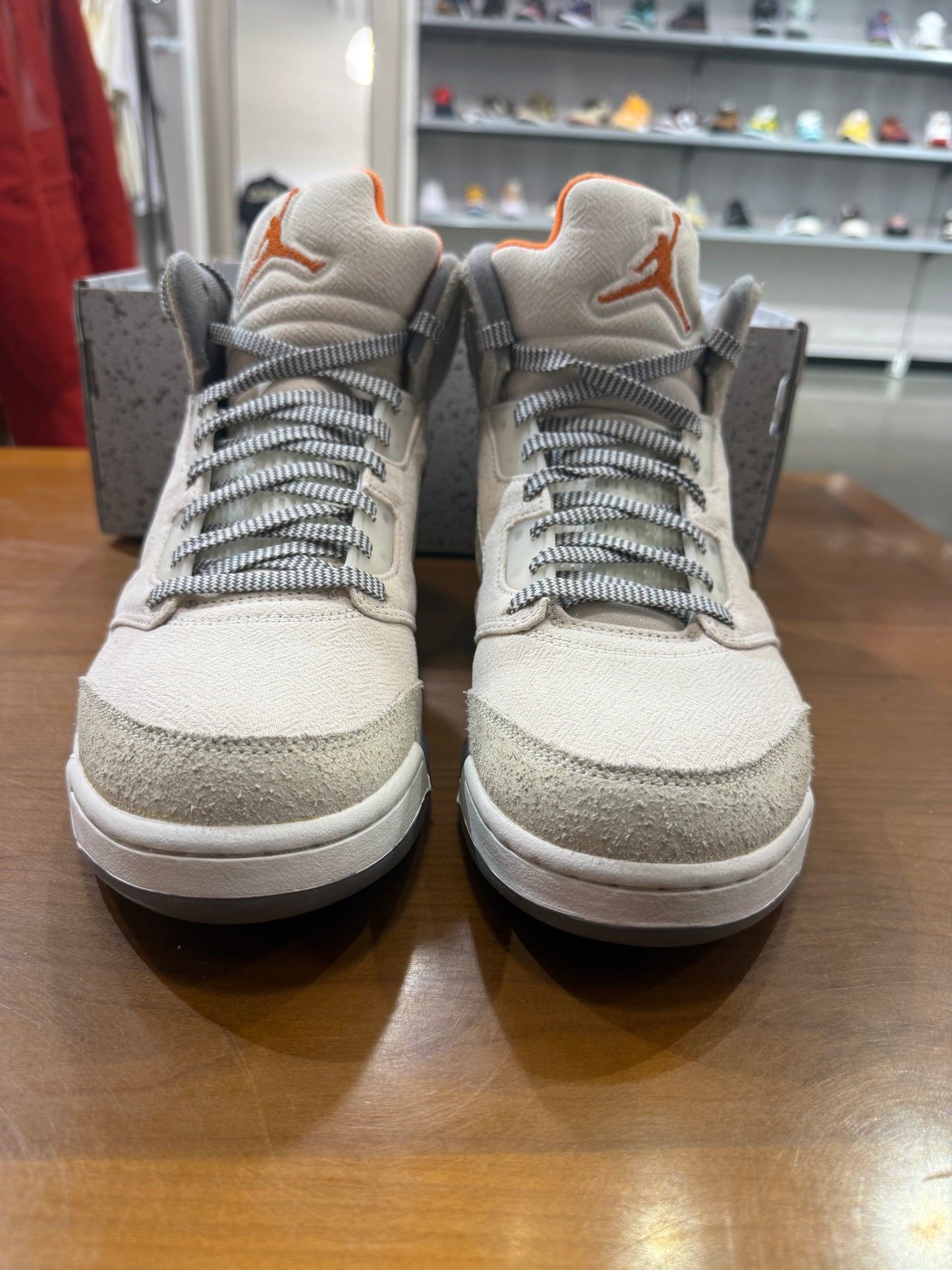 Preowned Air Jordan 5 SE Craft Light Orewood Brown