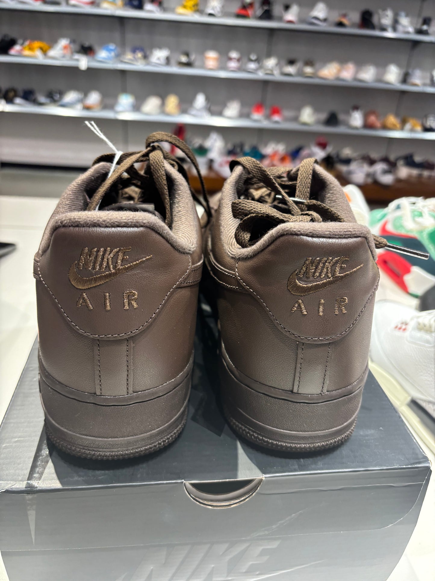 Preowned Supreme Air Force 1 Baroque Brown