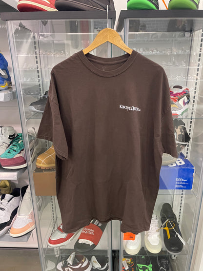 Travis Scott The Scotts Sicko Event T-Shirt Brown