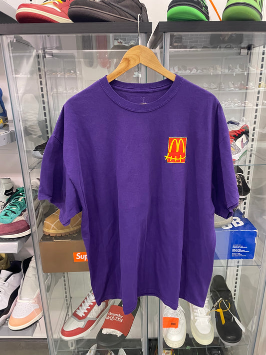 Travis Scott x Mcdonalds Action Figure Series II T-Shirt Purple