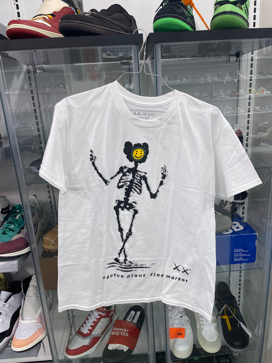 Kaws Cactus Plant Flea Market Tee White